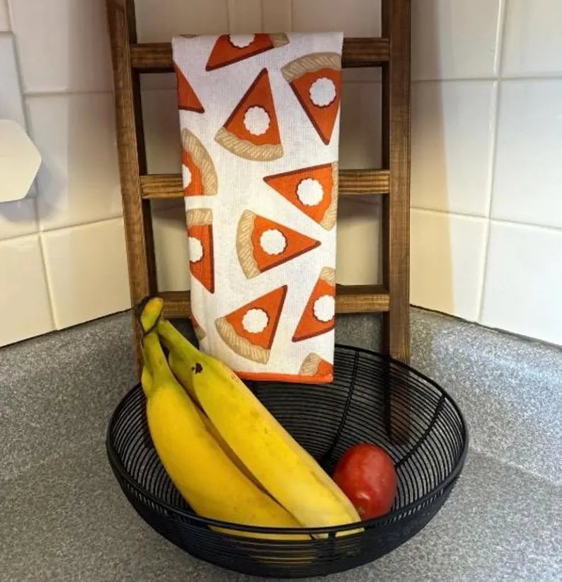 Pine Wood Tea Towel Ladder, Kitchen Towel Holder, Bathroom Towel Holder, Hand Towel Holder, Mini Wooden Ladder, Farmhouse Kitchen Decor