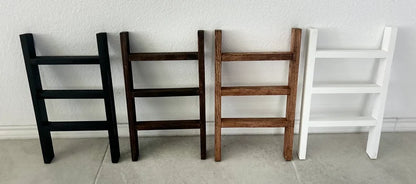 Pine Wood Tea Towel Ladder, Kitchen Towel Holder, Bathroom Towel Holder, Hand Towel Holder, Mini Wooden Ladder, Farmhouse Kitchen Decor