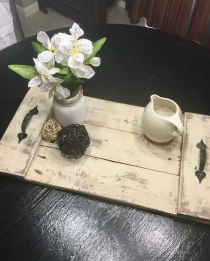 Rustic Farmhouse Wooden Tray