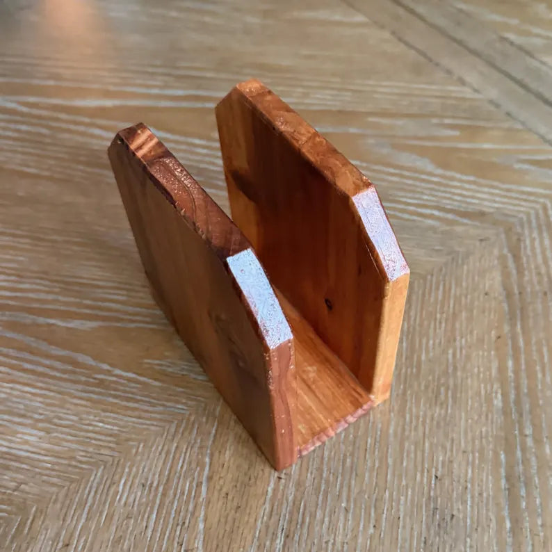 Cedar Napkin Holders