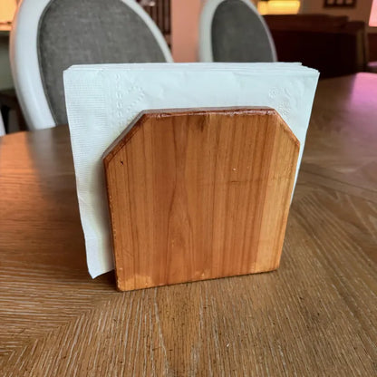 Cedar Napkin Holders